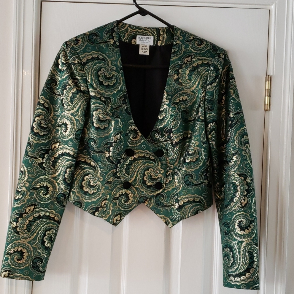 Fancy paisley  jacket